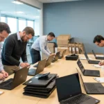 Leasing dönüşü IT ekipmanı - kurumsal ofiste envanter hazırlığı