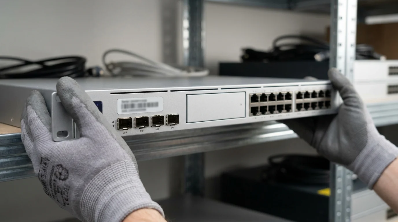 Toplu switch network satışı için model etiketi seri ve port ekspertizi