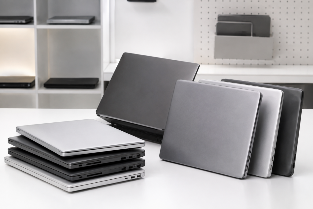 MacBook alan yerler için hazırlanan kurumsal dizüstü bilgisayar lotu